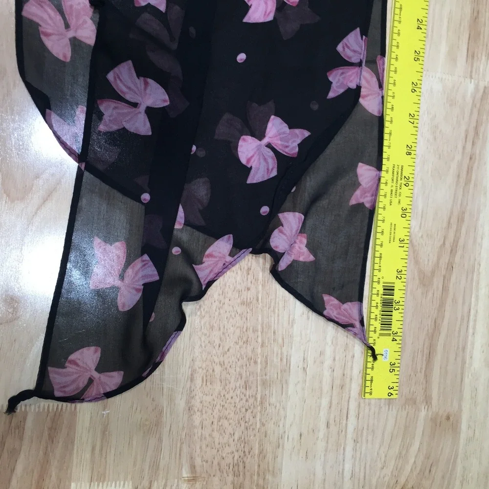 N/A sheer black
